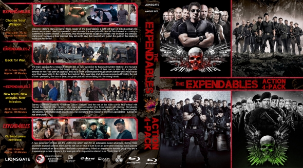 The Expendables Action (4-Pack)