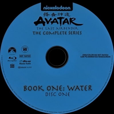 Avatar: The Last Airbender - The Complete Series; disc 1