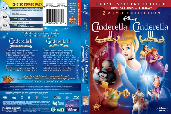 Cinderella 2 Dreams Come True / Cinderella 3 A Twist In Time
