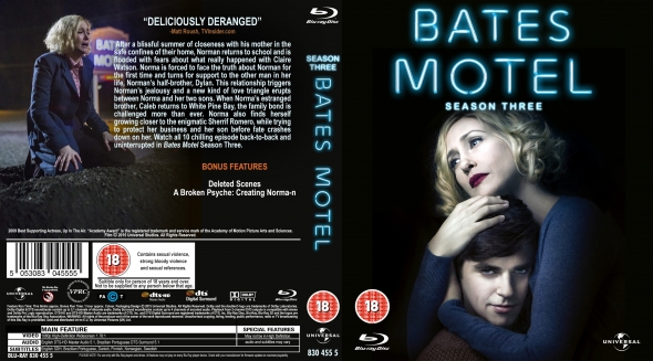Covercity Dvd Covers Labels Bates Motel Season 3