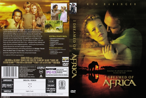 CoverCity DVD Covers & Labels I Dreamed of Africa
