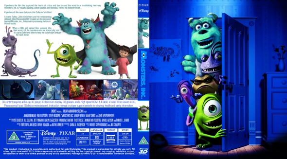 Monsters Inc 3D