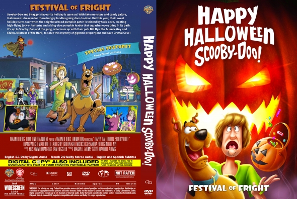 CoverCity DVD  Covers Labels Happy Halloween  Scooby  Doo  