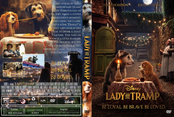 Lady And The Tramp DVD Cover
