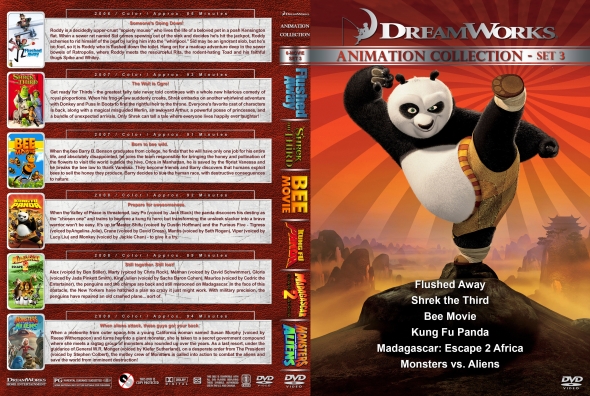 Dreamworks Animation Collection - Set 3 (2006-2009)
