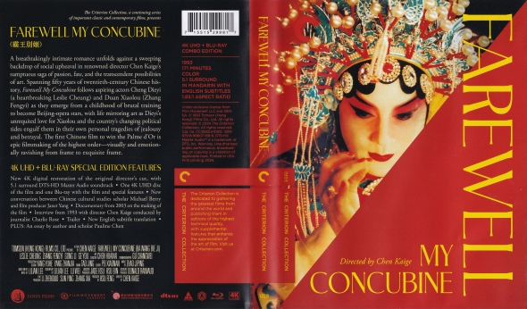 Farewell My Concubine 4K