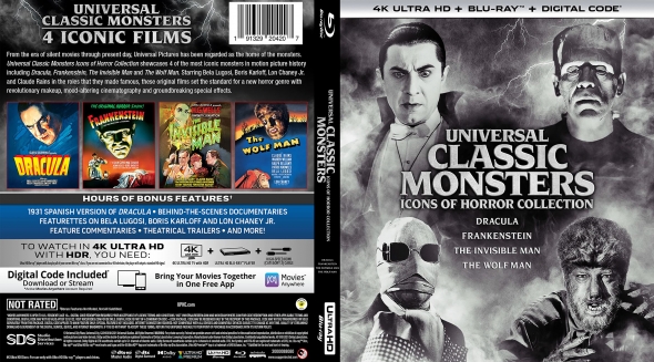 CoverCity - DVD Covers & Labels - Universal Classic Monsters : Icons of Horror  Collection