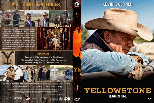 Yellowstone - Season 1 (spanning spine)