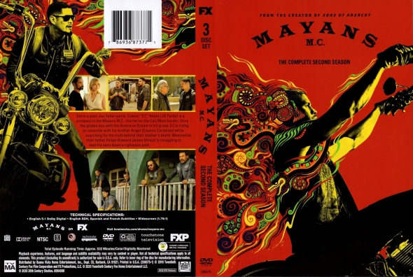 CoverCity  DVD Covers & Labels  Mayans M.C.  Season 2