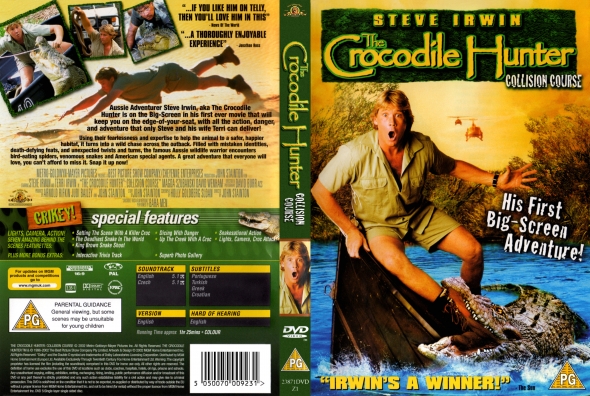 CoverCity DVD Covers Labels The Crocodile Hunter: Collision Course