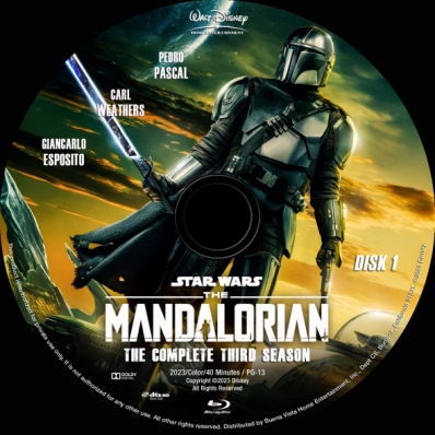 The Mandalorian - Season 3; disk 1