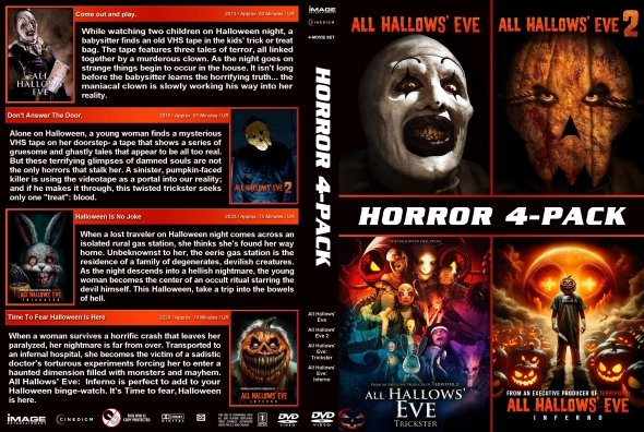 All Hallows Eve Franchise 4 movies pack