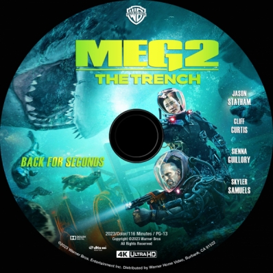 Meg 2: The Trench 4K