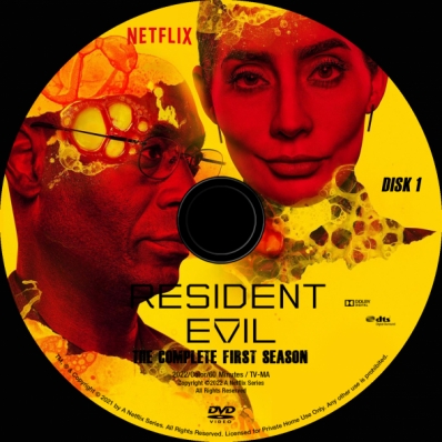 Resident Evil - Season 1; disk 1