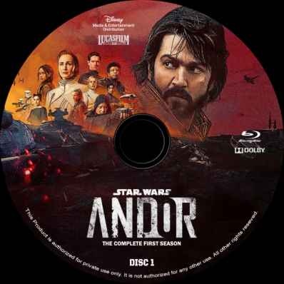 CoverCity - DVD Covers & Labels - Andor - Season 1; disc 1