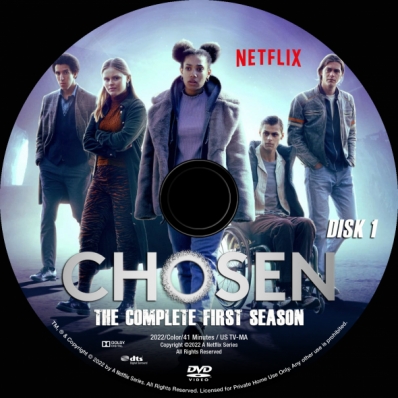 CoverCity - DVD Covers & Labels - Chosen - Season 1; disk 1
