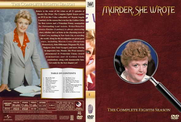 Murder She Wrote - Season 8 (spanning spine)
