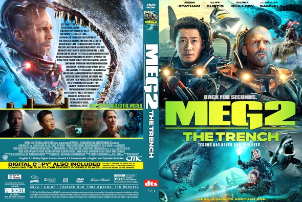 The Meg Meg 2: The Trench Double Feature Custom Blu-Ray, 54% OFF