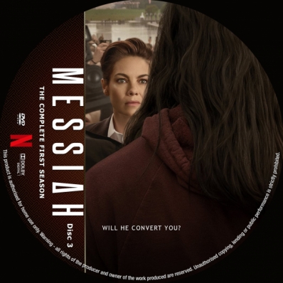 Messiah - Season 1; disc 3