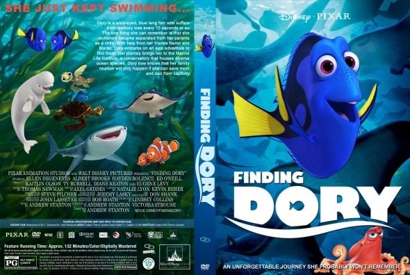 Covercity Dvd Covers And Labels Finding Dory