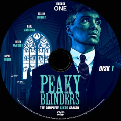 Peaky Blinders - Season 6; disk 1