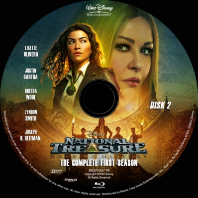National Treasure: Edge of History - Season 1; disk 2