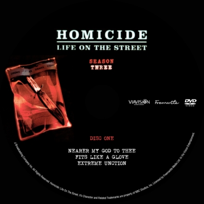 Homicide: Life On The Street - Season 3; disc 1