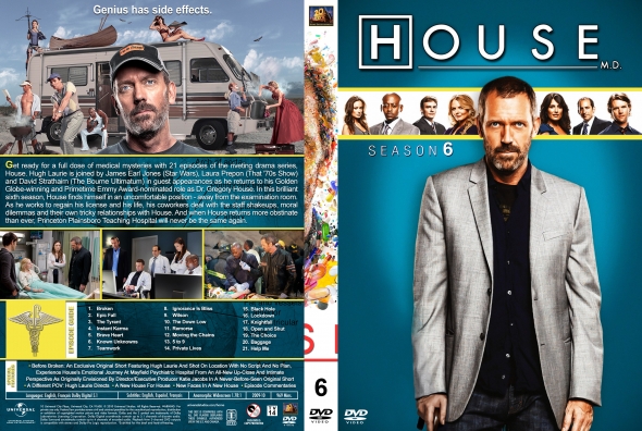 House M.D. - Season 6 (spanning spine)