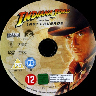 CoverCity - DVD Covers & Labels - Indiana Jones and the Last Crusade