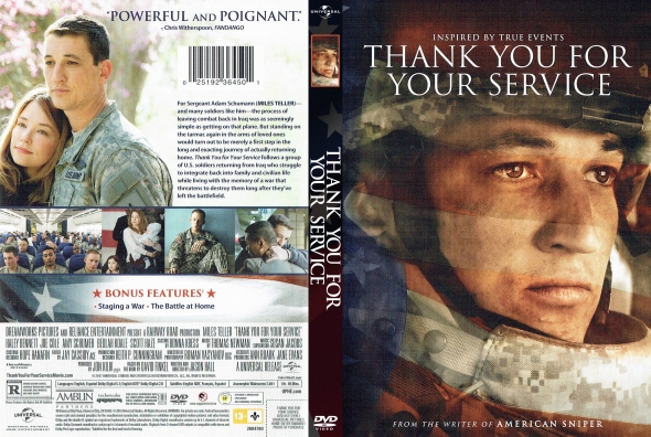 Covercity Dvd Covers Labels Thank You For Your Service
