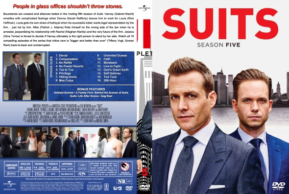 Suits - Season 5 (spanning spine)