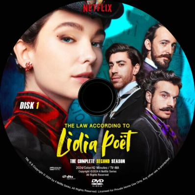 The Law According to Lidia Poët - Season 2; disk 1