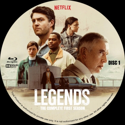 CoverCity - DVD Covers & Labels - Legends - Season 1; disc 1