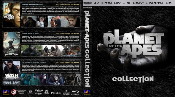 Planet of the Apes Collection 4K