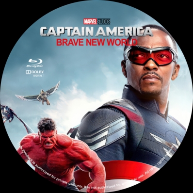 CoverCity - DVD Covers & Labels - Captain America: Brave New World
