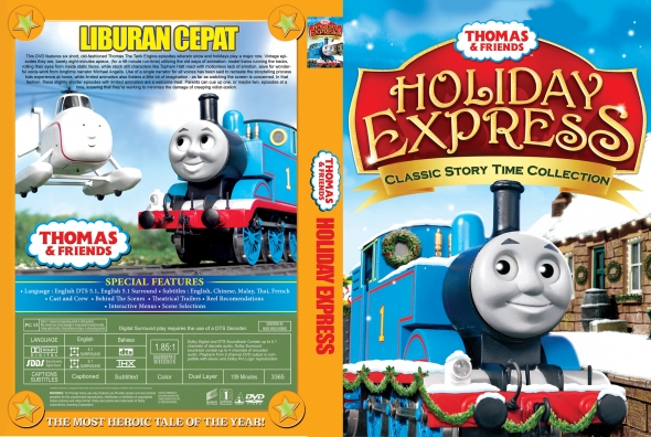 CoverCity  DVD Covers & Labels  Thomas & Friends HOLIDAY EXPRESS