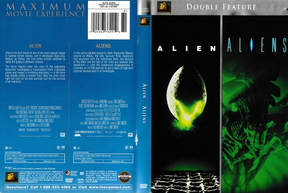 CoverCity - DVD Covers & Labels - Alien / Aliens