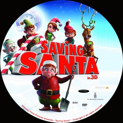 CoverCity - DVD Covers & Labels - Saving Santa