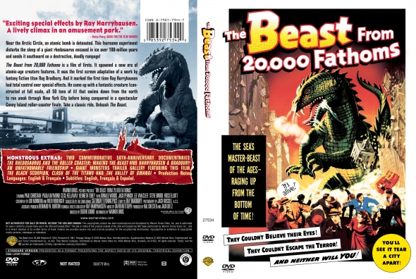 CoverCity - DVD Covers & Labels - The Beast from 20,000 Fathoms