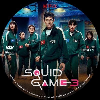 Squid Game - Season 3; disc 1