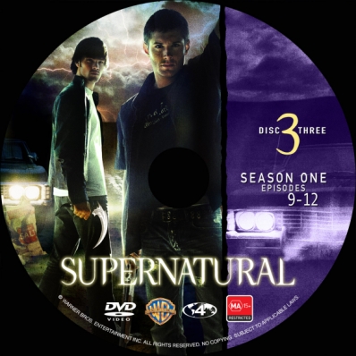 Supernatural - Season 1; disc 3