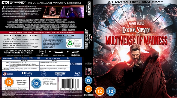 CoverCity - DVD Covers & Labels - Doctor Strange in the Multiverse of ...