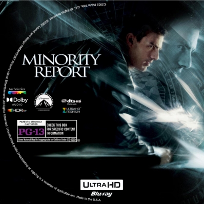 Minority Report 4K