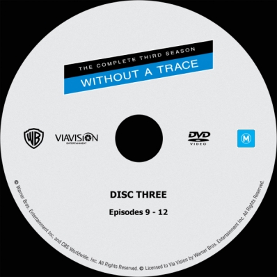 Without A Trace - Season 3; disc 3