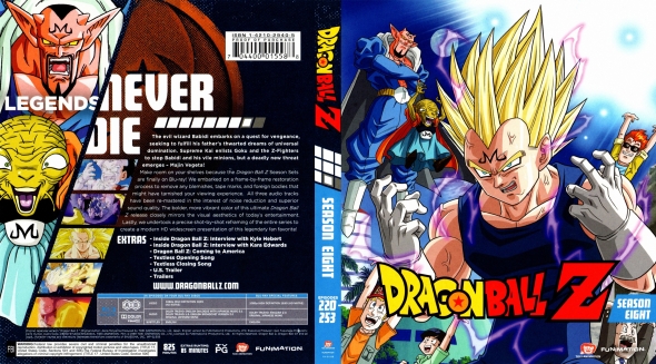 Dvd Dragon Ball Z Vol. 08 - Dublado