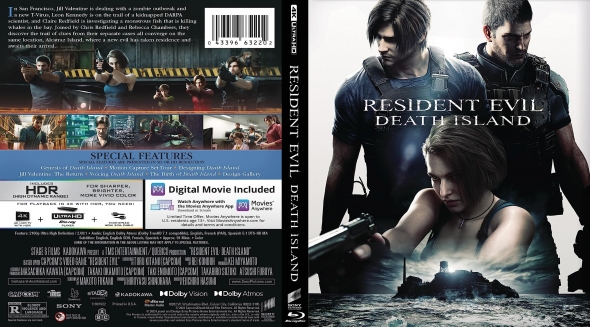 CoverCity - DVD Covers & Labels - Resident Evil: Death Island 4K