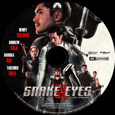 Snake Eyes 4K
