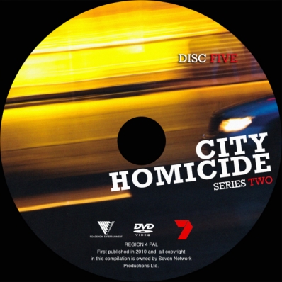 City Homicide - Season 2; disc 5