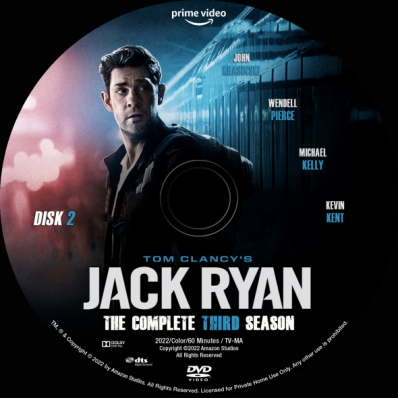 Tom Clancy's Jack Ryan - Season 3; disk 2