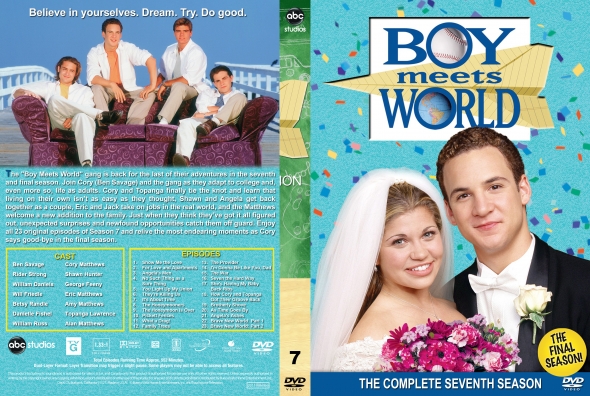 Boy Meets World - Season 7 (spanning spine)